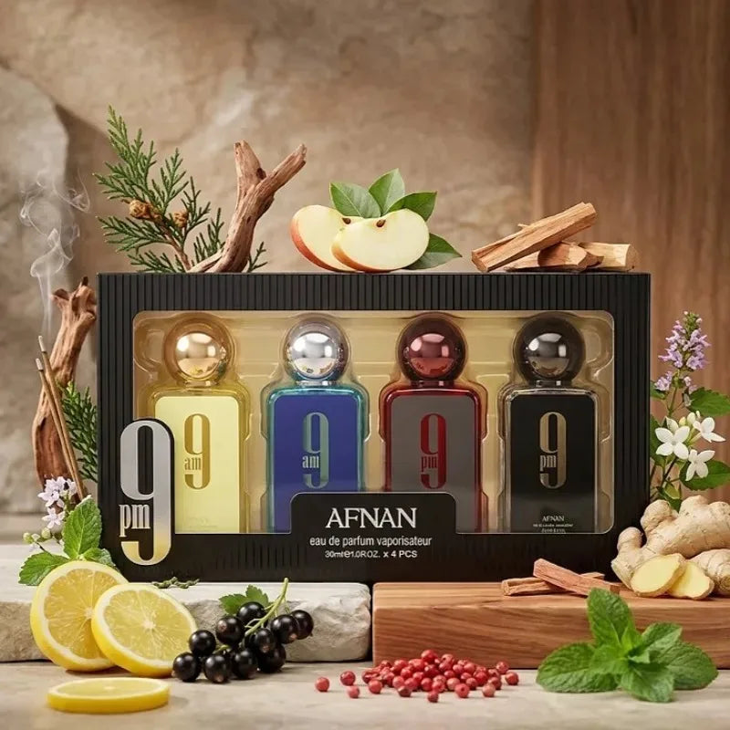 4PCS Perfume Set 30ML Unisex Eau De Parfum