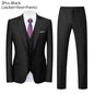 Suits For Men 3 Pieces Set Elegant Wedding  Fashion Classic Full Jackets Vest Pants Blazers Outfit 2026 Formal Costume