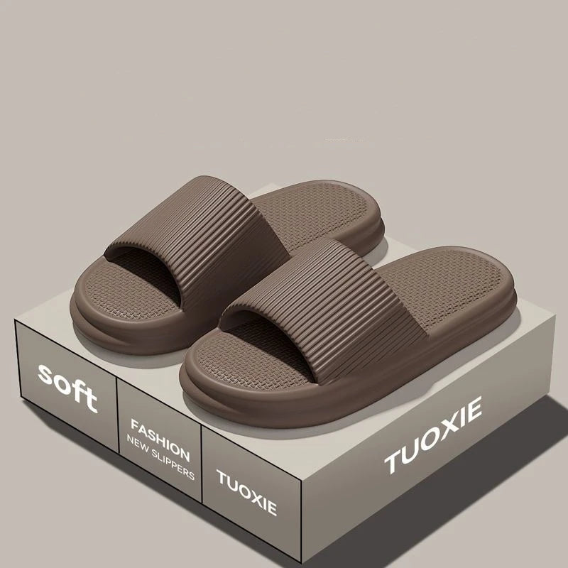 Women Summer Concise EVA Slippers Men