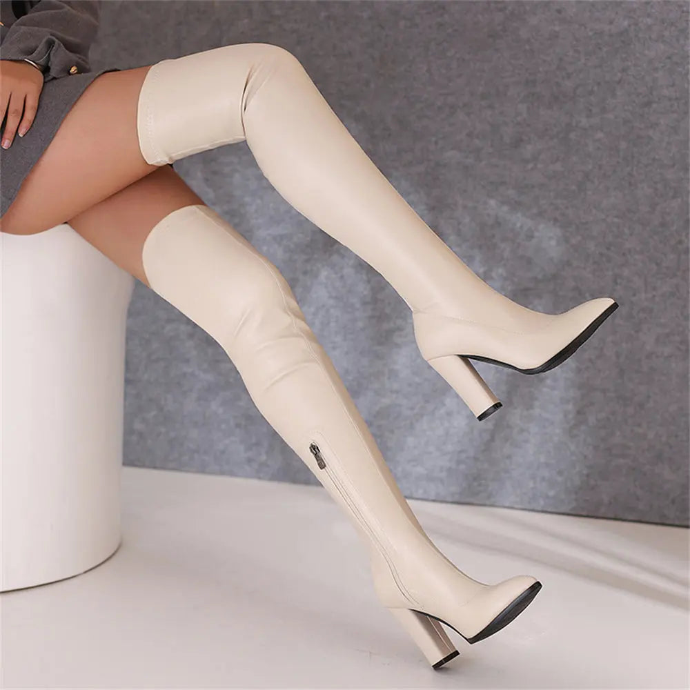 Plus Size 48 Brand NEW Pointed Toe Brown