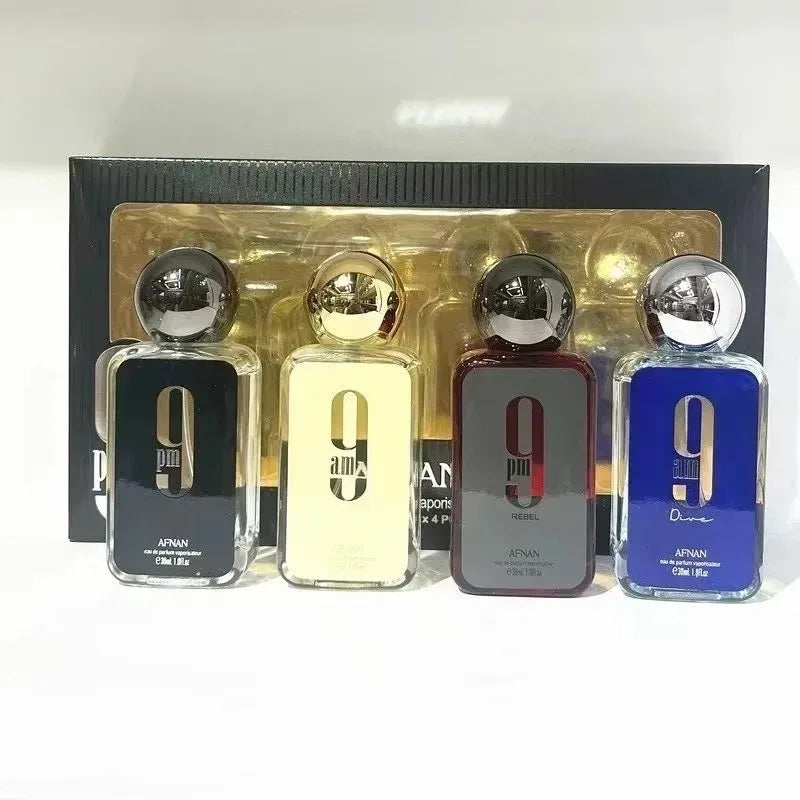 4PCS Perfume Set 30ML Unisex Eau De Parfum