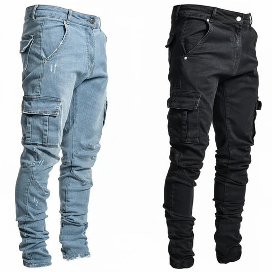 Styledora Urban Cargo Denim Jeans