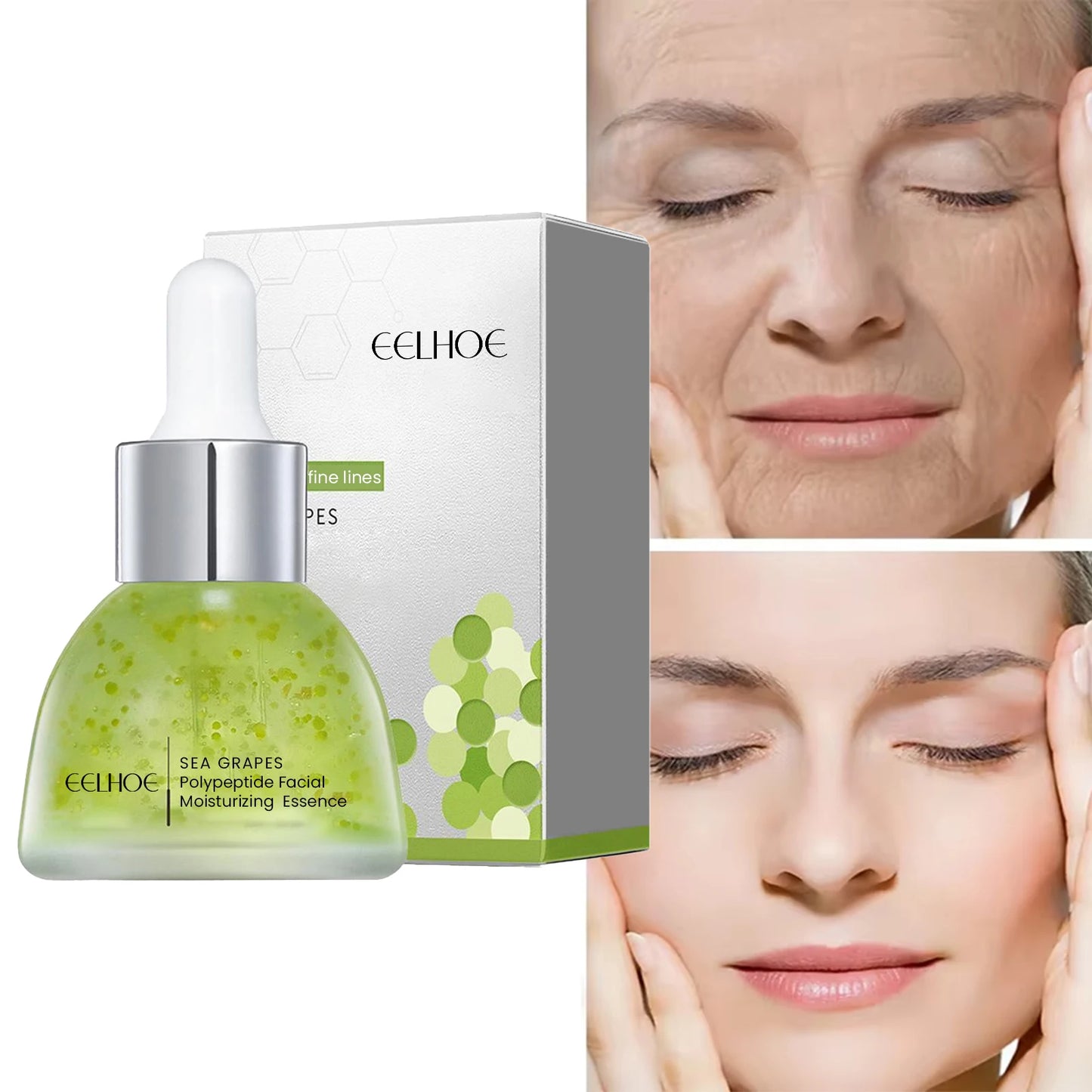 Hyaluronic Acid Anti-Aging Serum Lifting Brightening Dispelling Face Deep Moisturizing Dark Spots Nourishing Improve Elasticity