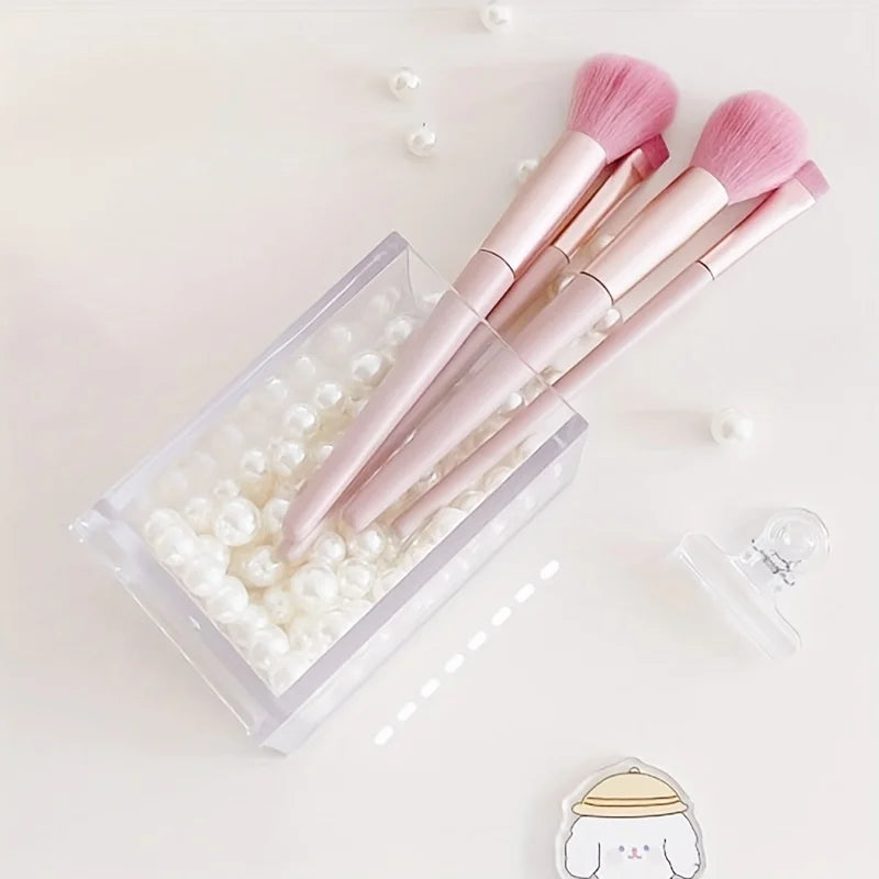 Clear Acrylic Square Pen Holder Desktop Organizer for Pens Pencils