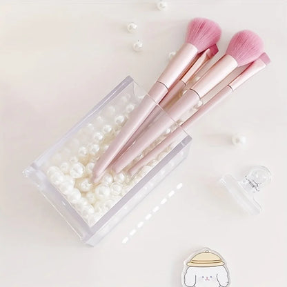 Clear Acrylic Square Pen Holder Desktop Organizer for Pens Pencils
