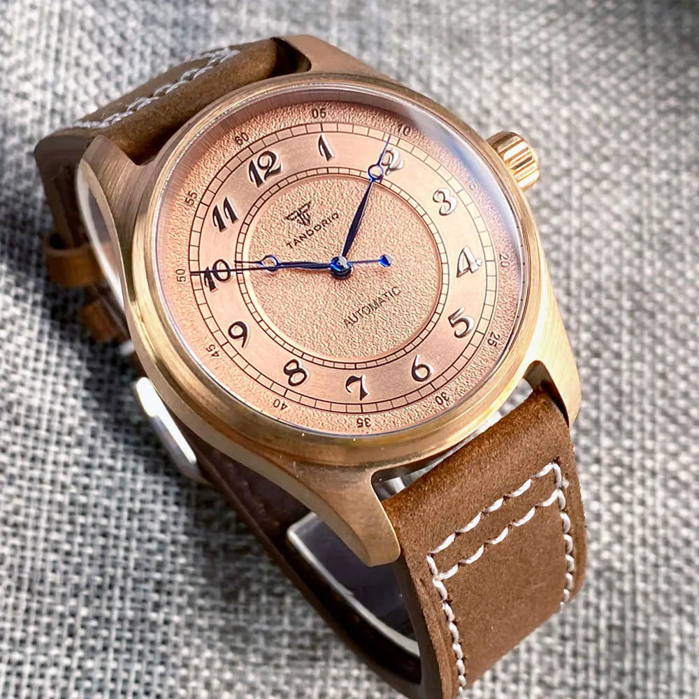 Titanium 39mm Tandorio 20ATM Dive Miyota NH35 PT Automatic Mechanical Watch Men Sapphire Leisure Wristwatch Waterproof Watches