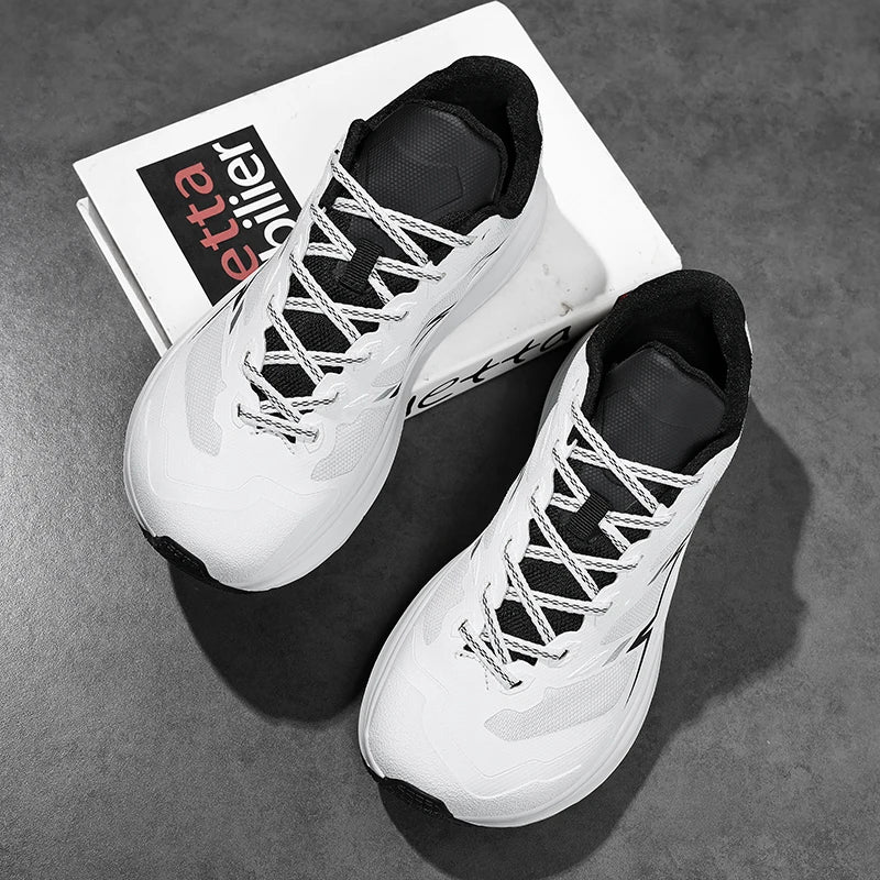 Wide Toe Men Running Sneakers