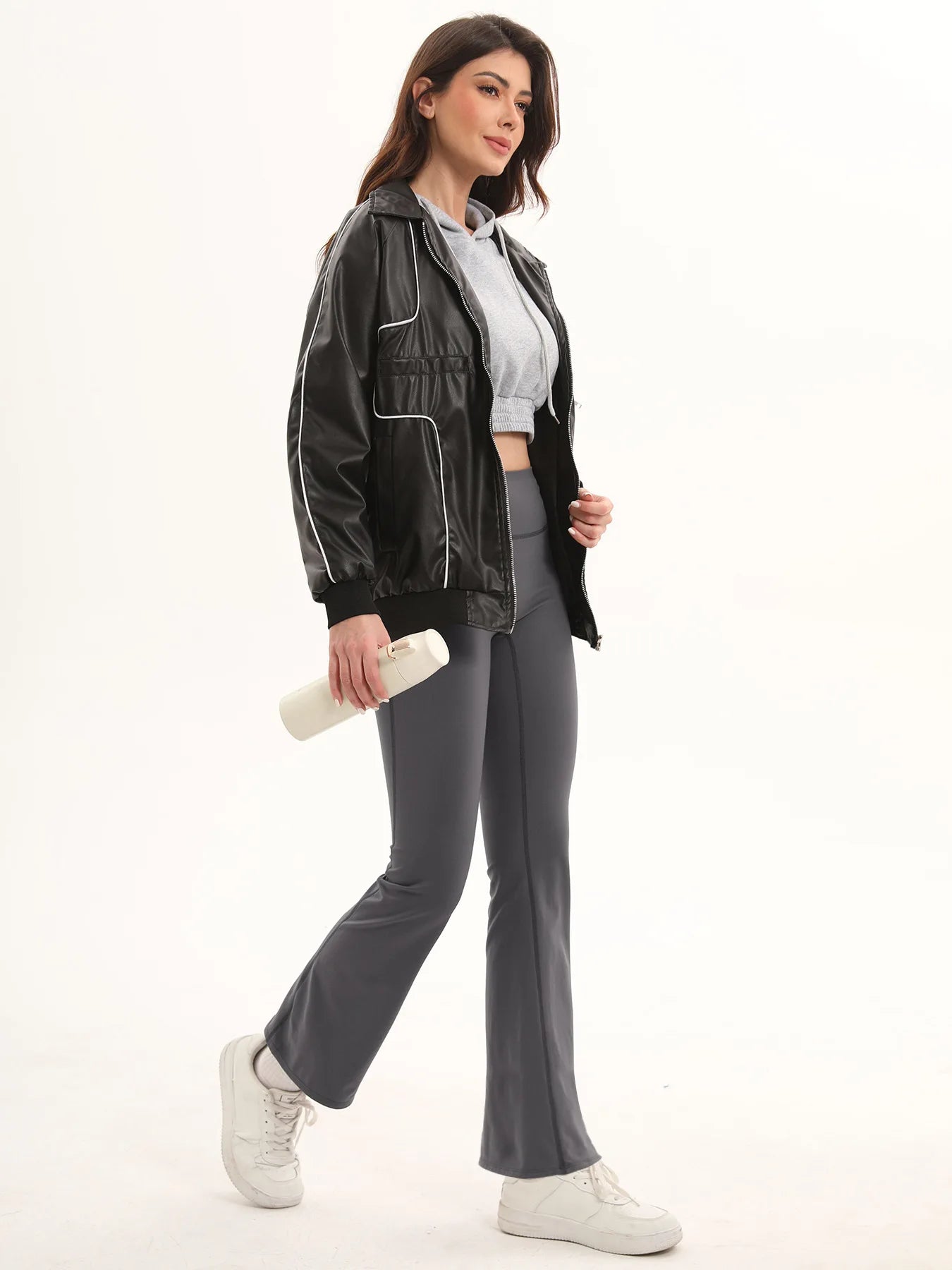 Women's High Waist Flare Yoga Pants – Tummy Control Bootcut Leggings