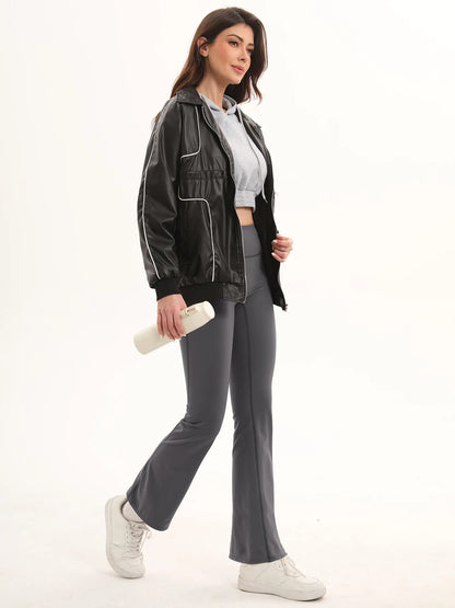 Women's High Waist Flare Yoga Pants – Tummy Control Bootcut Leggings
