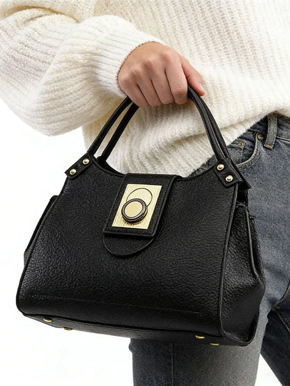 New Women's Handbags, Fashionable Tote Bags, High-End Shoulder Bags, Large-Capacity Commuter Bags, Simple and Versatile Casual Bags, Water-Resistant Crossbody Bags