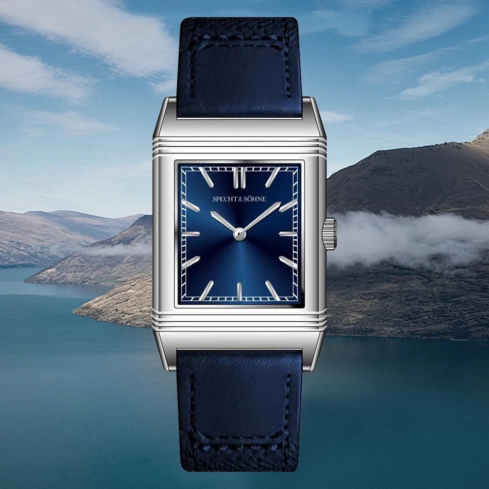 2026 New Arrivals 25.5MM Square Watch For Men Sports Watches Overturn Stainless Steel Watch Sapphire Crystal 50M Waterproof