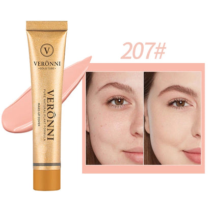 14 color Matte Finish Concealer Stick,Long-Lasting Foundation Makeup