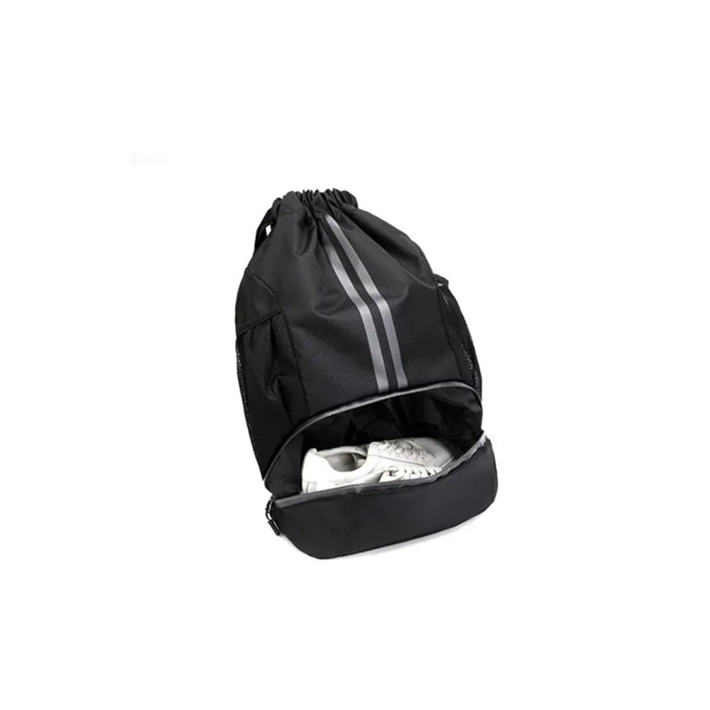 Sport Drawstring Backpack – Dry & Wet Separation Gym Bag