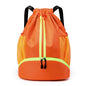 Sport Drawstring Backpack – Dry & Wet Separation Gym Bag