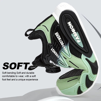 Leather Boys Kids Sneakers For Girls School Casual Outdoor