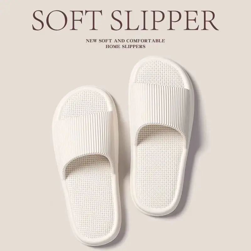 Women Summer Concise EVA Slippers Men
