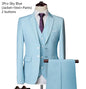 Suits For Men 3 Pieces Set Elegant Wedding  Fashion Classic Full Jackets Vest Pants Blazers Outfit 2026 Formal Costume