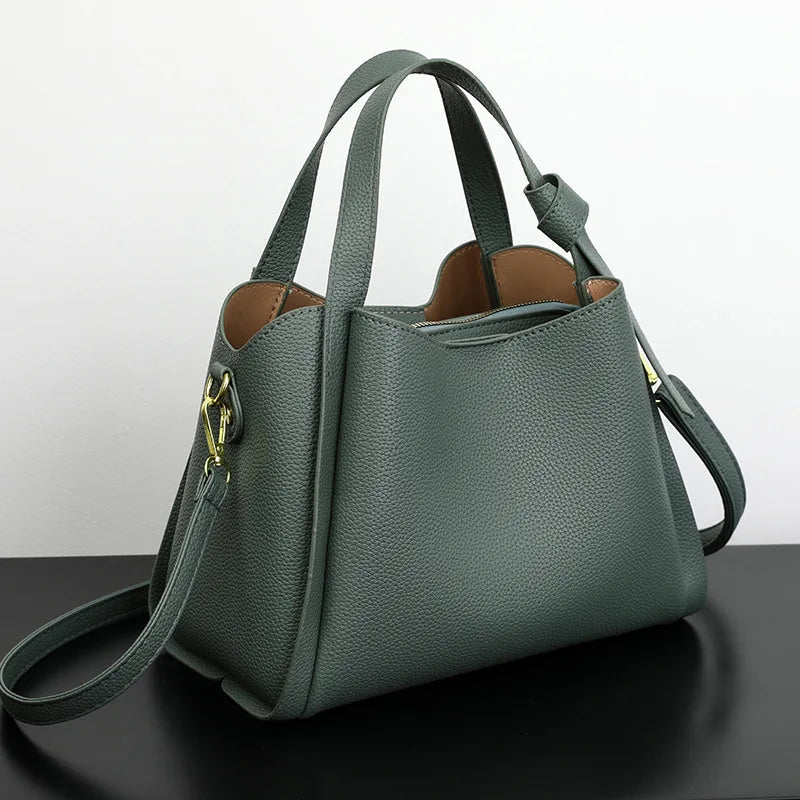Women's Handbags Retro Fashion Simple New Texture