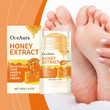 Honey Moisturizing Stick for Hand Foot Skin Care Deep Hydrating Anti Drying Chapping Soften Calluses Heel Cracked Repair Cream