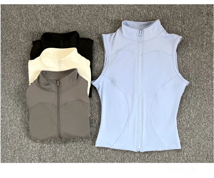Women's Sport Sleeveless Top – Slim Fit Yoga & Fitness