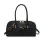 Women's Fashionable Handbag Retro Style Crossbody Bag For Commuting Soft PU Shoulder Bag[G32]