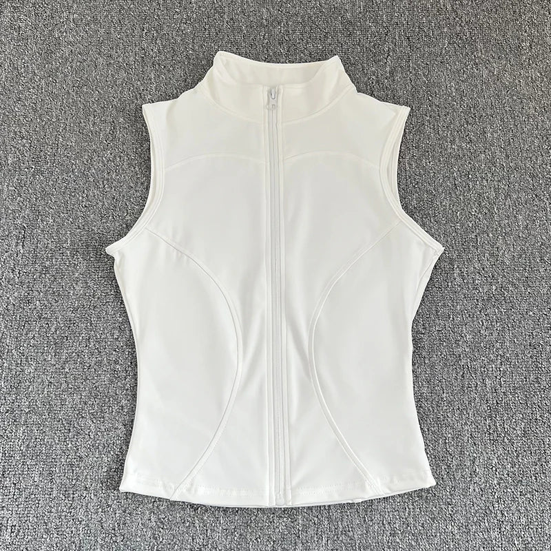 Women's Sport Sleeveless Top – Slim Fit Yoga & Fitness