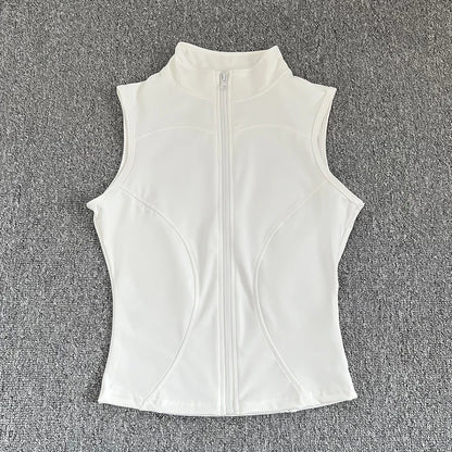 Women's Sport Sleeveless Top – Slim Fit Yoga & Fitness