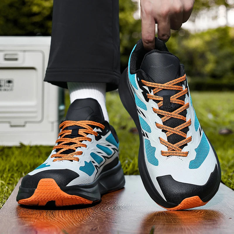 Wide Toe Men Running Sneakers