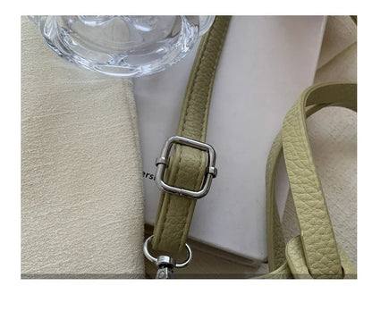 Bucket Handbags Women 2026 New Large Capacity Shoulder Crossbody Bags Luxury Designer Ladies Texture Leatrher Tote Bags