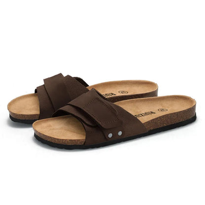 Soft Soled Cork Sandals Slippers Summer Beach Shoes