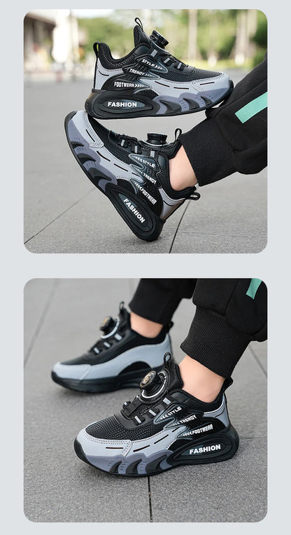 Leather Boys Kids Sneakers For Girls School Casual Outdoor