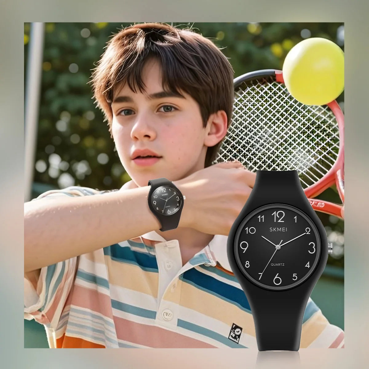 SKMEI 7091 Kids Quartz Wristwatch For Students Youth Cool Casual Creative Sport Children's Wtatch Relogio Fashion Watches