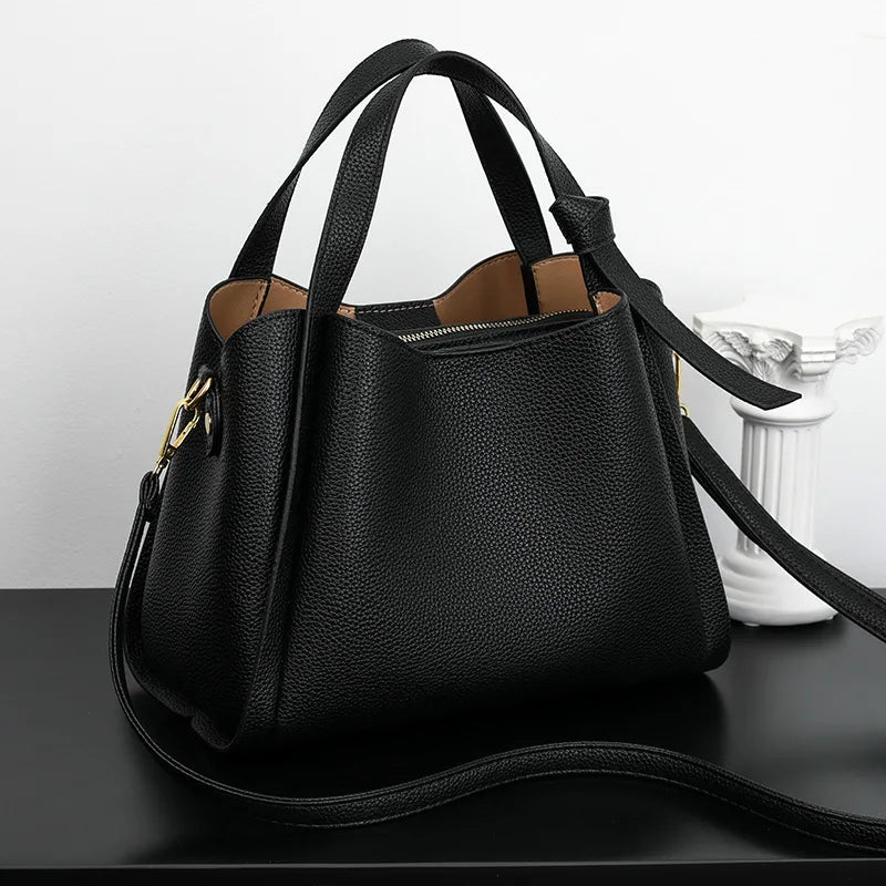 Women's Handbags Retro Fashion Simple New Texture