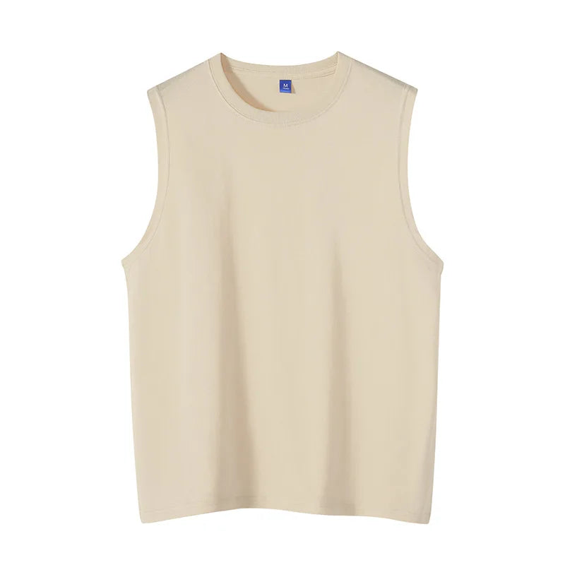 MRMT 2026 Brand New Men's Solid Color Tank Top Casual Men Pure