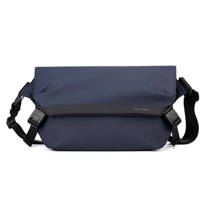 New Versatile Work Suit Shoulder Bag Men's Casual Single Crossbody Backpack Trendy Small Square Chest Bags Мужская сумка Bolsas