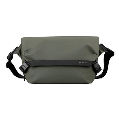 New Versatile Work Suit Shoulder Bag Men's Casual Single Crossbody Backpack Trendy Small Square Chest Bags Мужская сумка Bolsas