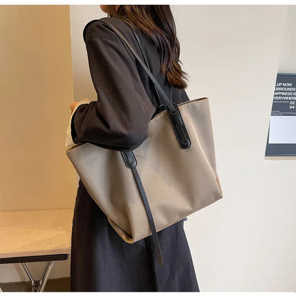 Women Handbags large Capacity Tassels Female Shoulder Bags Soft Oxford Travel big Totes new ladies Hand Bag black