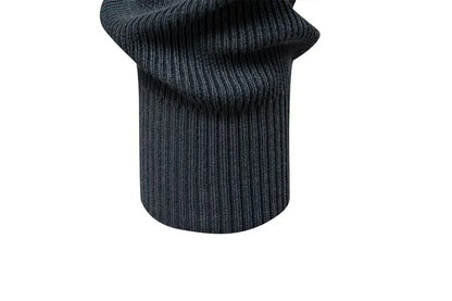 2025 autumn and winter new round-neck fashionable pure-color sweater for men, high-quality business casual knitted men's sweater