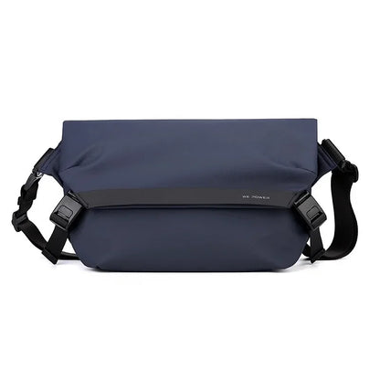 New Versatile Work Suit Shoulder Bag Men's Casual Single Crossbody Backpack Trendy Small Square Chest Bags Мужская сумка Bolsas