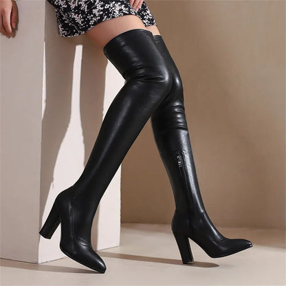 Plus Size 48 Brand NEW Pointed Toe Brown