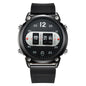Men Unique Designer Watches Fashion Leather Band Tire Simple Army Sports Vintahe Quartz Watch Black Montres de Marque de Luxe
