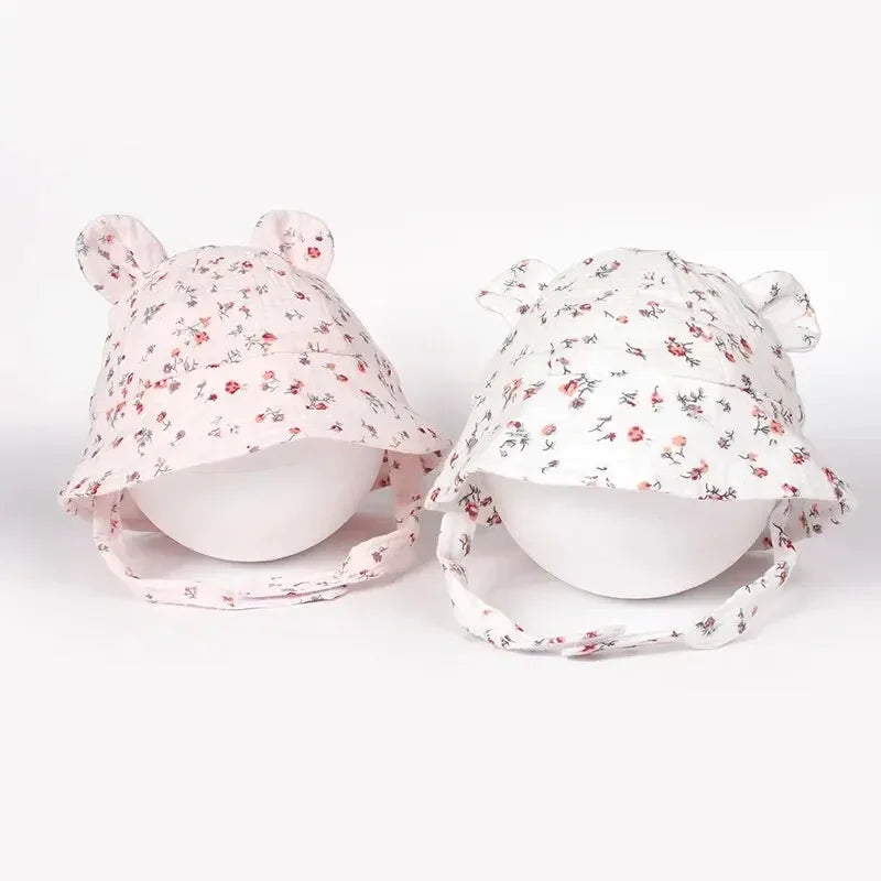 2026 Newborn Boys Girls Bucket Hat Summer Kids