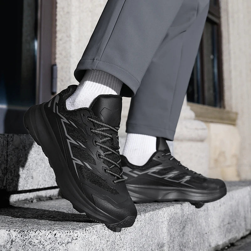 Wide Toe Men Running Sneakers