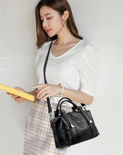 Luxury Handbags Woman Bags Designer Big Shoulder Bags for Women's 2024 Trendy Large Capacity Ladies Leather Hand Casual Tote Bag
