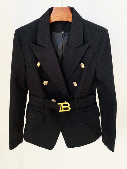 HIGH STREET Newest 2026 Designer Jacket Women's Double