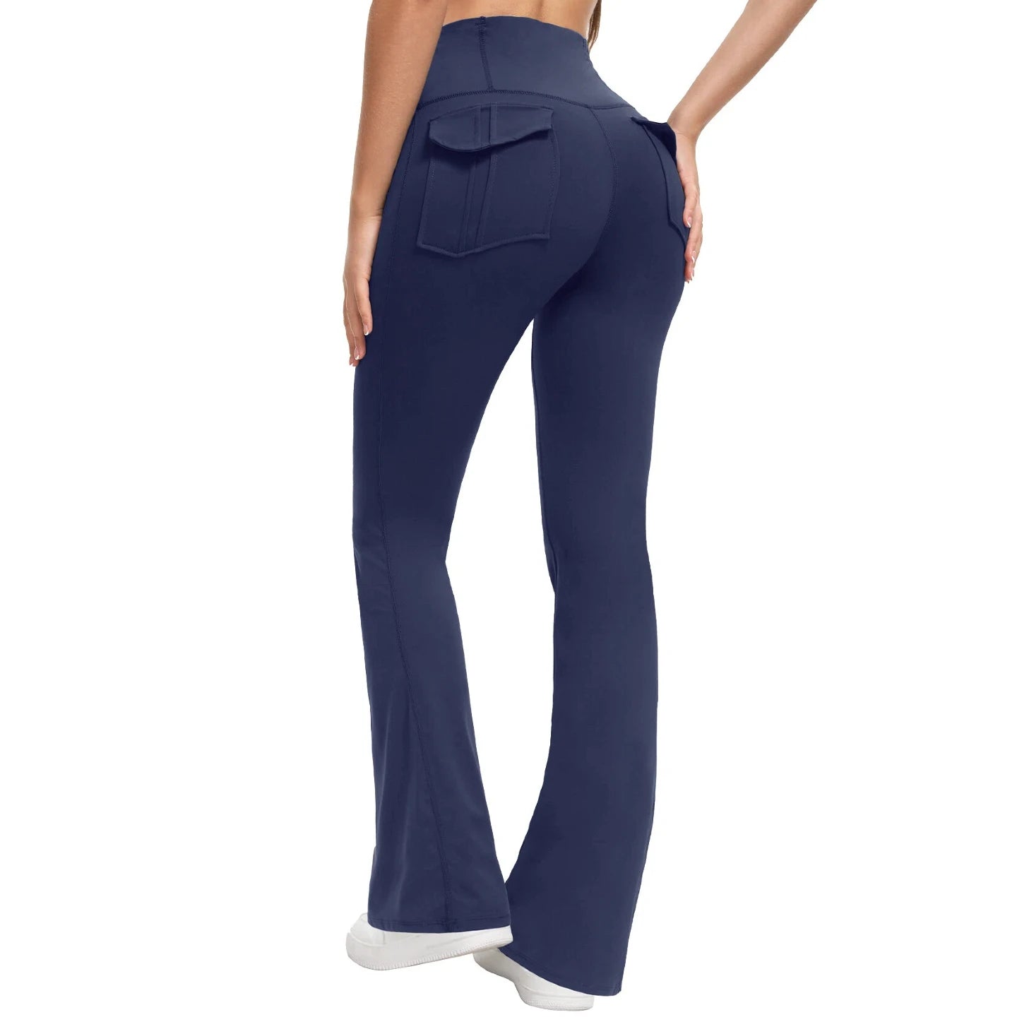 Women's High Waist Flare Yoga Pants – Tummy Control Bootcut Leggings