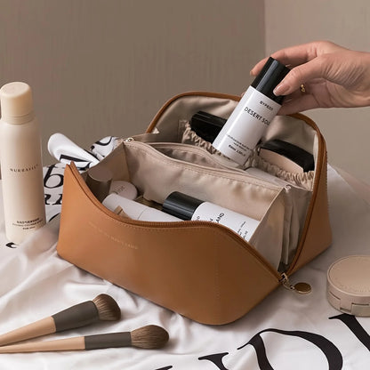 Makeup Organizer Female Toiletry Kit Bag Make Up Case Storage Pouch Luxury Lady Box