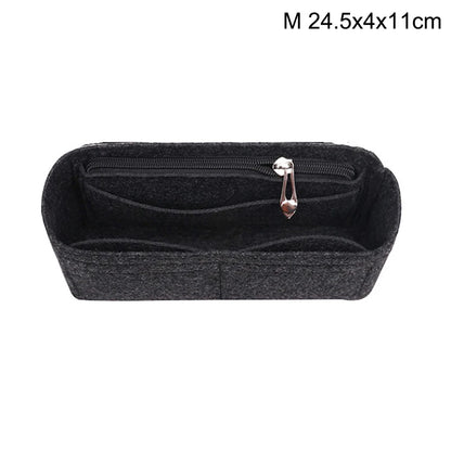 1PC Felt Insert Bag Organizer Makeup Organizers Liner Perfect for Brand Women's Handbags For And Cosmetic Bags