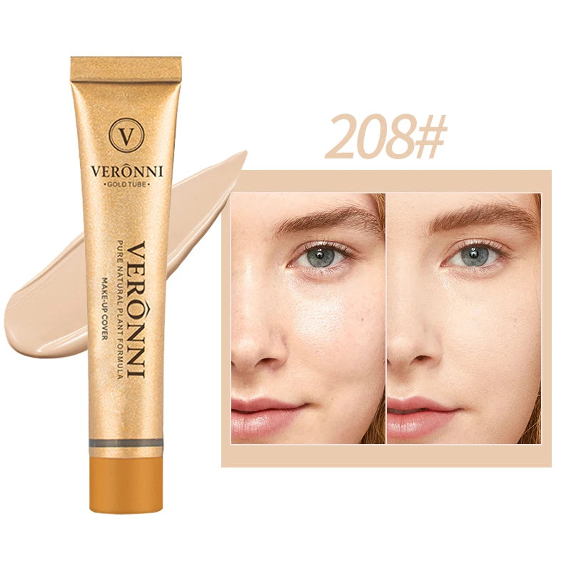 14 color Matte Finish Concealer Stick,Long-Lasting Foundation Makeup