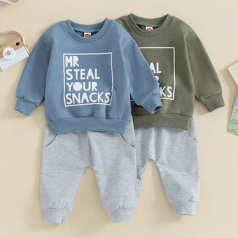 2PCS Toddler Boys Clothes Sets